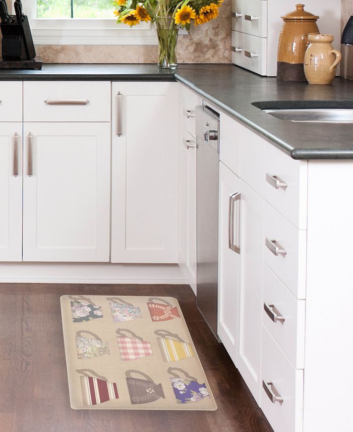 Laura Ashley Bristol AntiFatigue Gelness Kitchen Mat, 20" x 32" Macy's