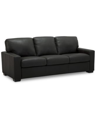 Ennia 82" Leather Sofa