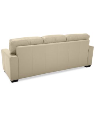 Ennia 82" Leather Sofa