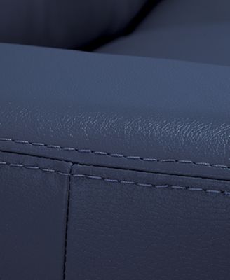 Ennia 82" Leather Sofa