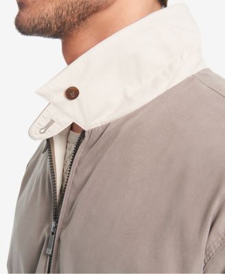 Microfiber Bomber Jacket