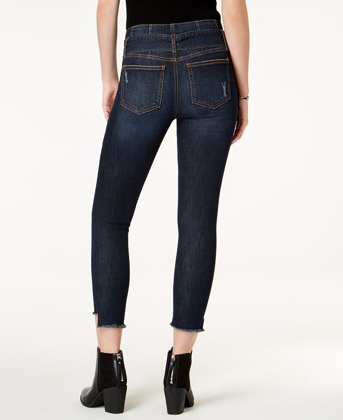 Tinseltown Juniors' Paperbag StepHem Skinny Jeans Macy's