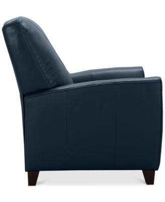 myia leather pushback recliner