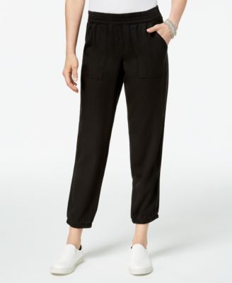 petite cropped joggers