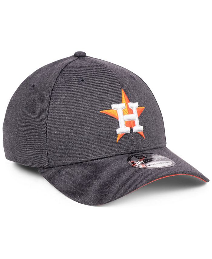 New Era Houston Astros Charcoal Classic 39THIRTY Cap - Macy's