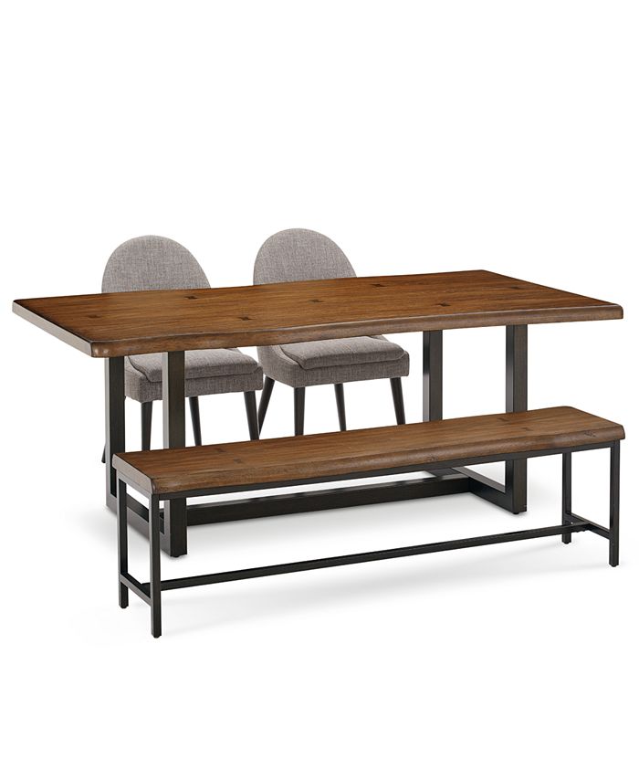 Macys everly dining table sales