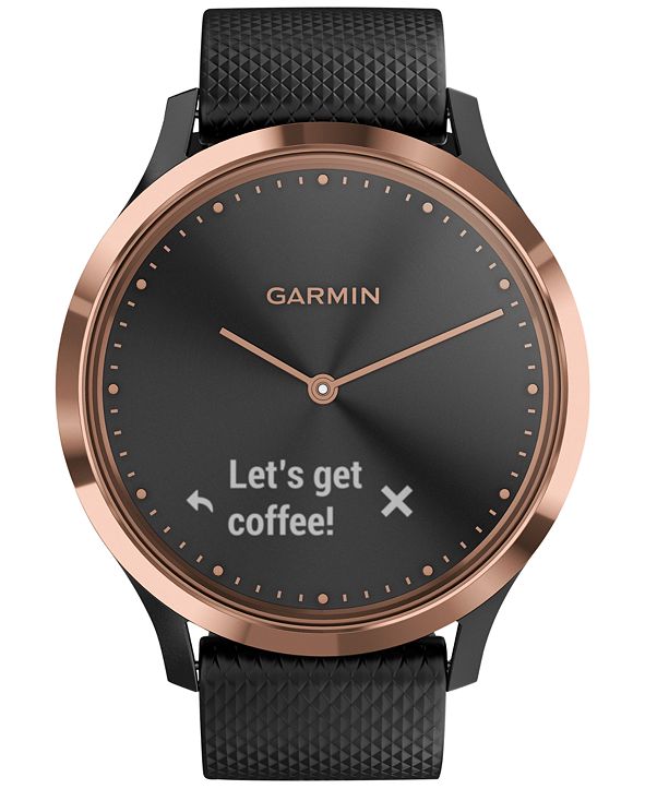 garmin vivomove hr gray suede band