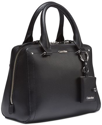 Calvin klein boxy small satchel sale