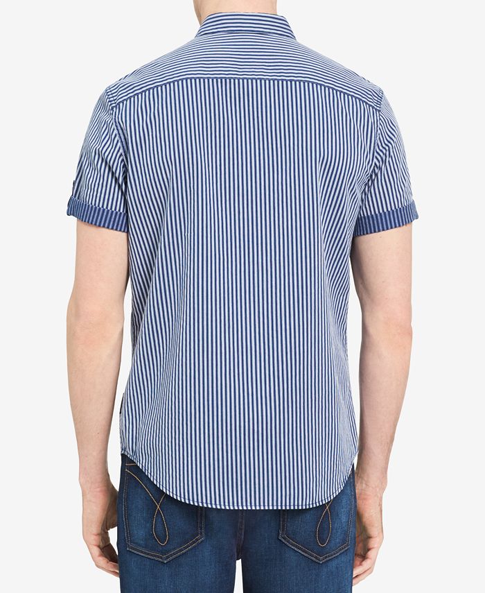 Calvin Klein Jeans Men's Striped Shirt - Macy's