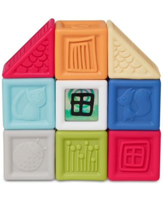 Skip Hop Vibrant Village Squeeze & Squeak Blocks