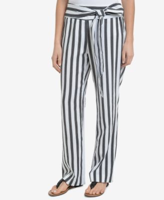 striped soft pants