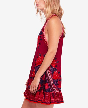 Free People Steal The Sun Printed Halter Dress Macy s