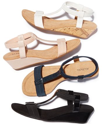 Alfani voyage clearance wedge sandals