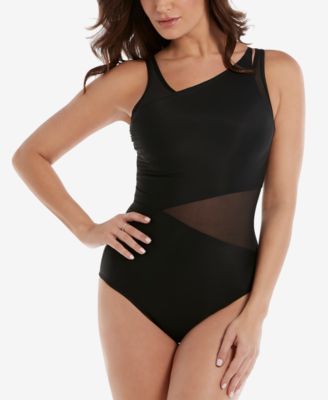 Illusionist Azura Allover-Slimming One-Piece Swimsuit