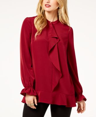 Rachel Zoe - Ruffled Peplum Blouse