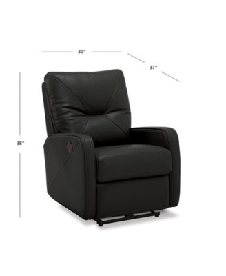 Finchley Leather Power Wallhugger Recliner