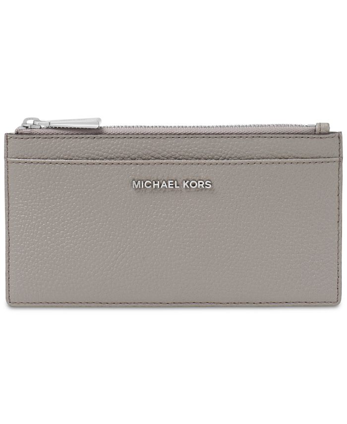 påske Stræbe spyd Michael Kors Pebble Leather Slim Card Case & Reviews - Handbags &  Accessories - Macy's