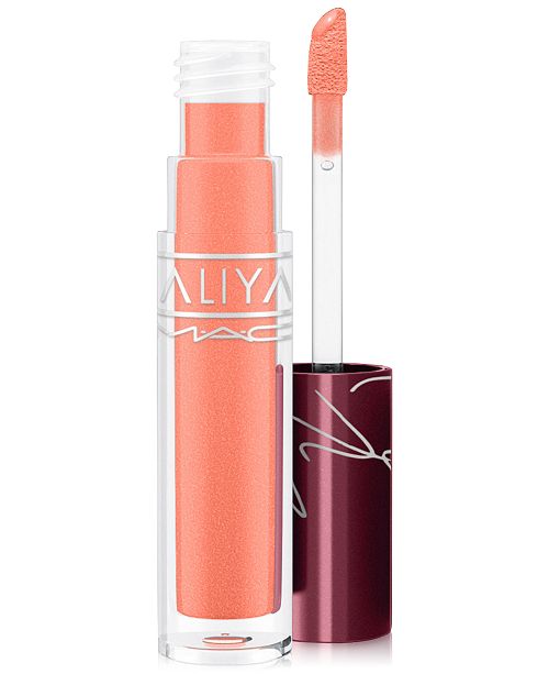 Mac Aaliyah Lipglass Reviews Makeup Beauty Macy S
