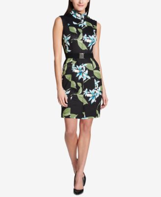 Tommy Hilfiger - Oleander Belted Scuba Dress