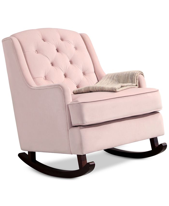 Abbyson Living Rendan Rocking Chair Quick Ship Macy s