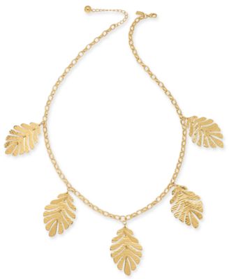 kate spade leaf necklace