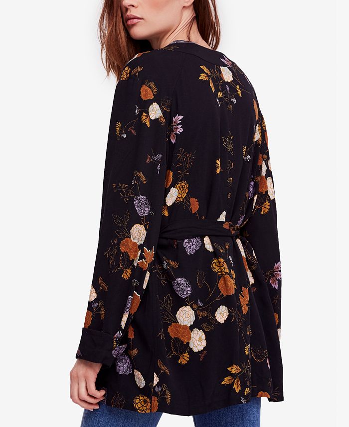 Free people clearance peony wrap jacket