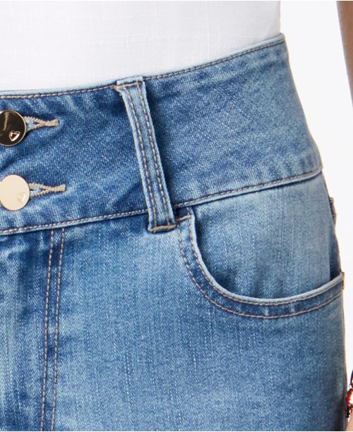 Thalia Sodi Floral-Print Skinny Jeans, Created for Macy's & Reviews ...