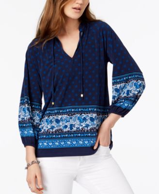 Michael Kors - Border-Print Top