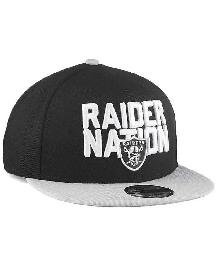 New Era Oakland Raiders Draft Spotlight 9FIFTY Snapback Cap Macy's