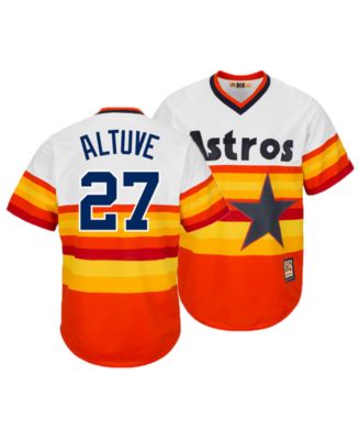 Lids Jose Altuve Houston Astros Majestic Big & Tall Replica Player