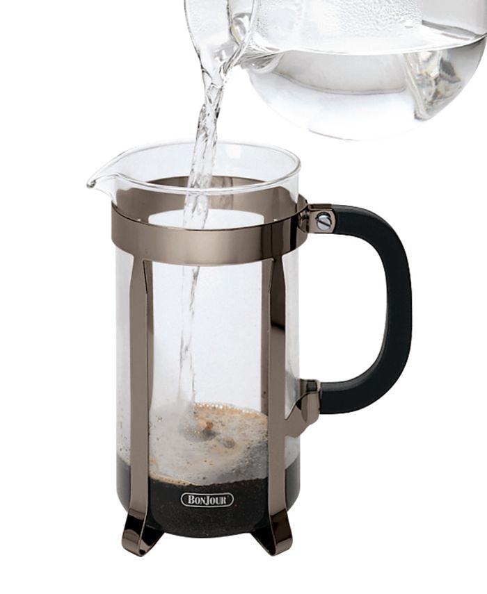 Bonjour Stainless Steel & Glass 33.8-Oz. French Press & Reviews