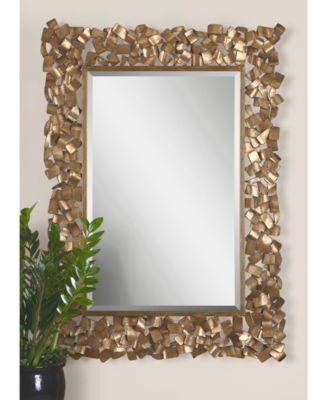 Capulin Antique Gold Mirror