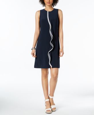 Tommy Hilfiger - Sleeveless Ruffle Dress