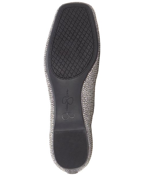 jessica simpson mandalaye elastic ballet flats
