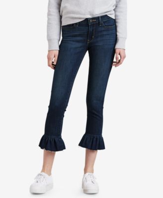 levi's ruffle jeans