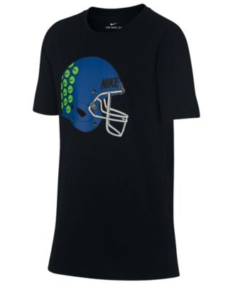 Nike - Big Boys Helmet-Print T-Shirt