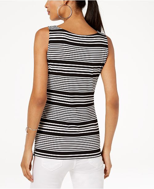 macy's inc sleeveless tops