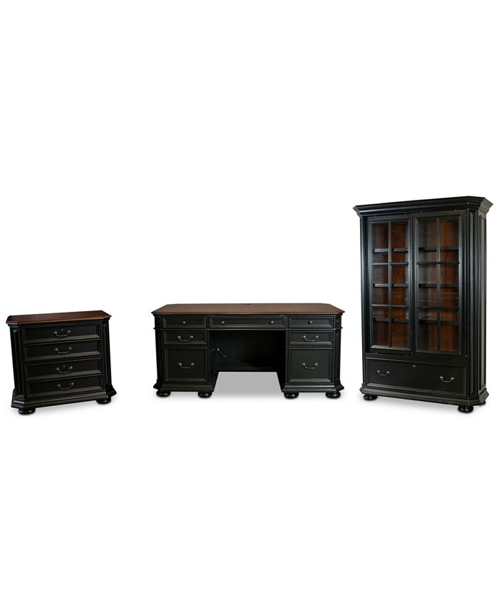 Furniture Beekman Home Office, 3Pc. Furniture Set (Executive Desk