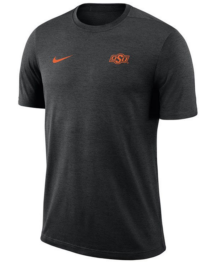 Nike Men's Oklahoma State Cowboys Dri-Fit Coaches T-Shirt - Macy's