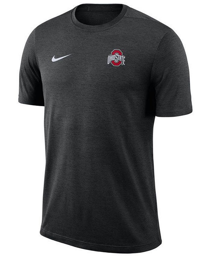 Nike Men's Ohio State Buckeyes Dri-Fit Coaches T-Shirt & Reviews ...