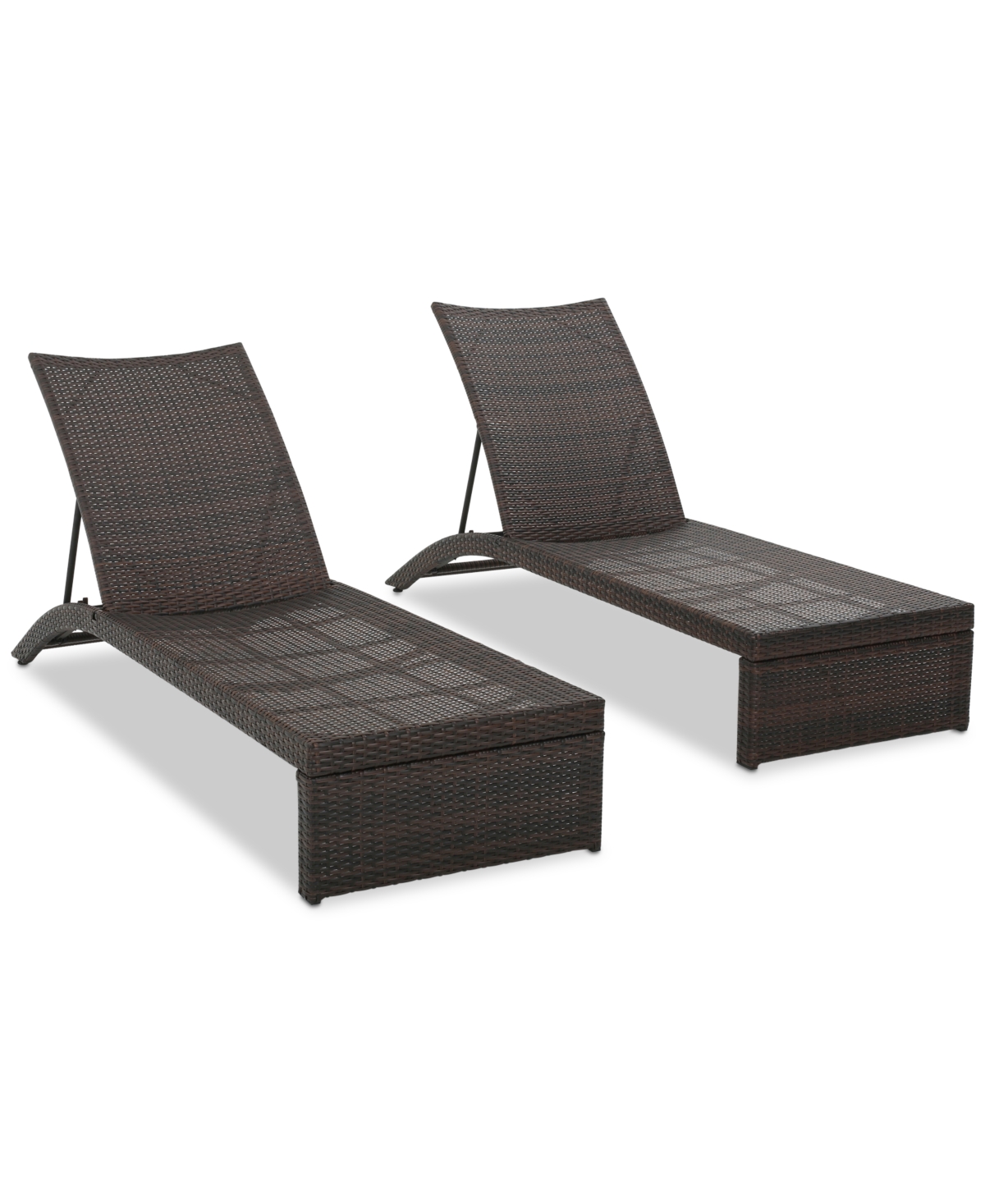 NOBLE HOUSE FRATI OUTDOOR CHAISE LOUNGES (SET OF 2)