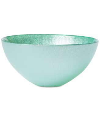 VIETRI - Glitter Glass Aqua Small Bowl