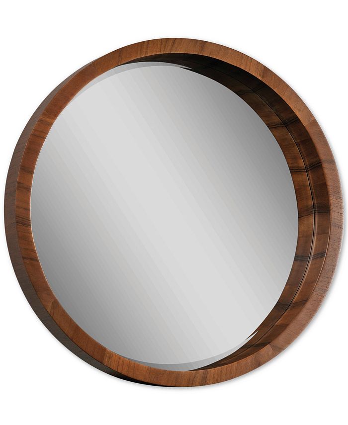 Furniture - Brybjar Veneer Wall Mirror, Quick Ship