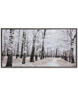 Furniture - Woodland Large Rectangular Wall Art, Quick Ship