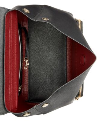 Sac Messager DKNY Bryant Park En Cuir Saffiano - Neuf Avec étiquettes - Porté Crossbody