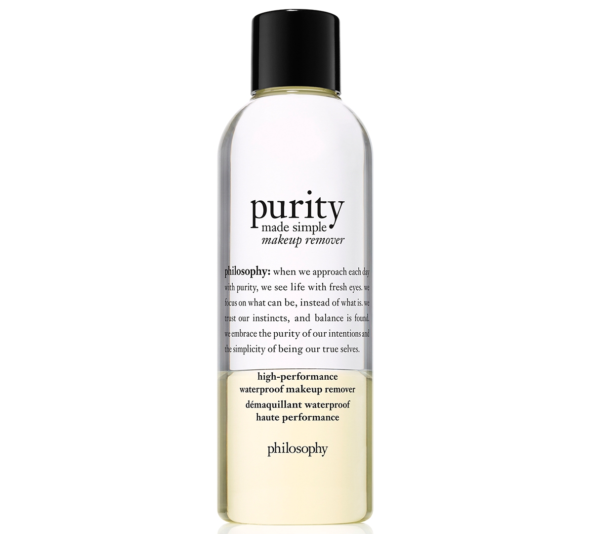 PHILOSOPHY DI LORENZO SERAFINI PHILOSOPHY PURITY MADE SIMPLE HIGH-PERFORMANCE WATERPROOF MAKEUP REMOVER, 6.6-OZ.