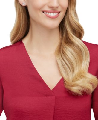 Swarovski Earrings, Solitaire Crystal Stud