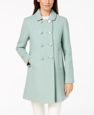 kate spade double breasted wool coat