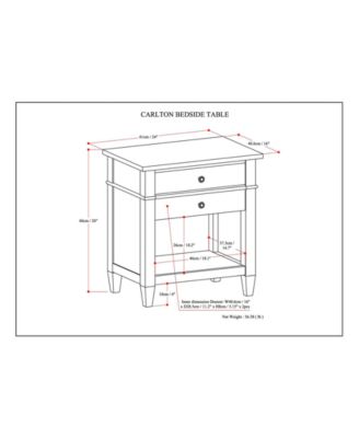 Thompson Bedroom Side Table