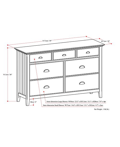 Furniture Avery Bedroom Dresser, Quick Ship Furniture Macy's